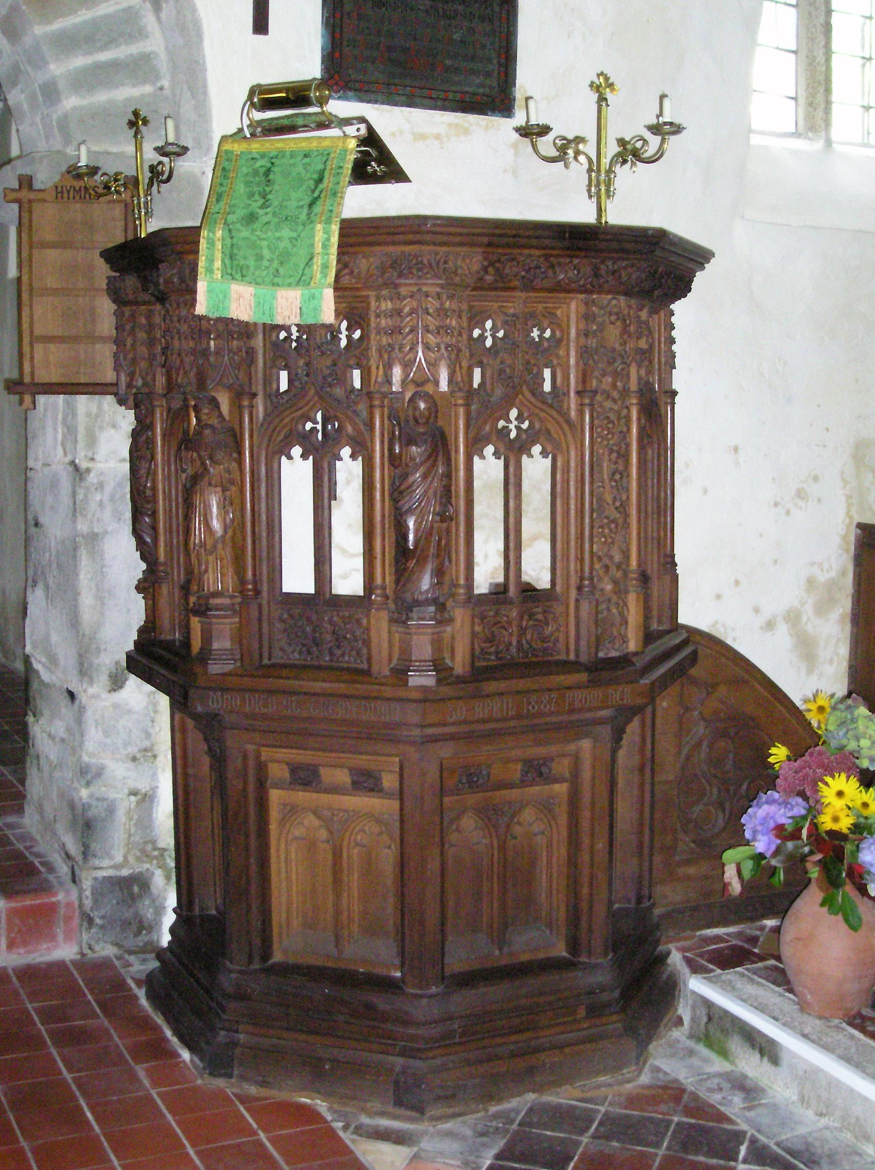 Lanteglos by Camelford Church Cornwall St. Julitta